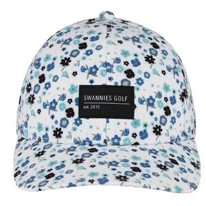 Swannies Golf Mulholland Floral Dry Fit Adjustable Hat NEW
